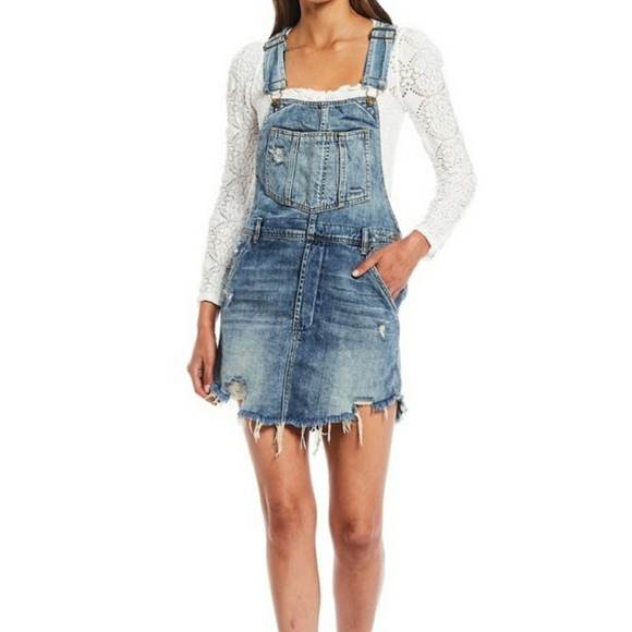 Free People Dresses & Skirts - We the Free People Baxter Denim Jumper